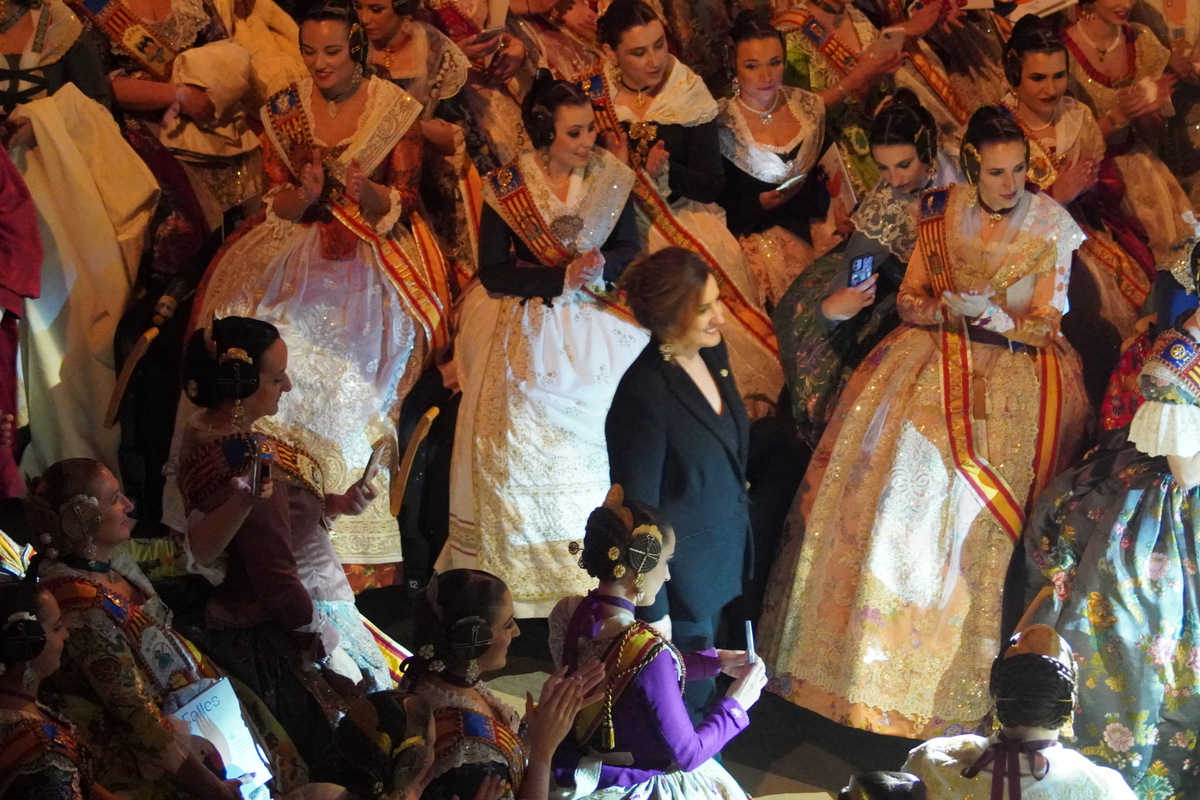 Exaltación de María Estela Arlandis como Fallera Mayor de Valencia 2024